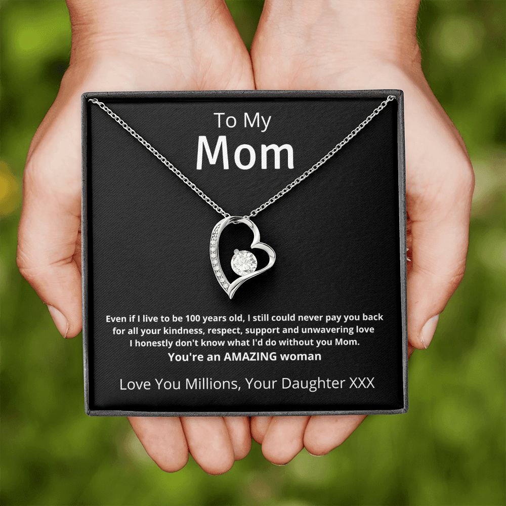 Gift For Mom From Daughter: You're an Amazing Woman Necklace