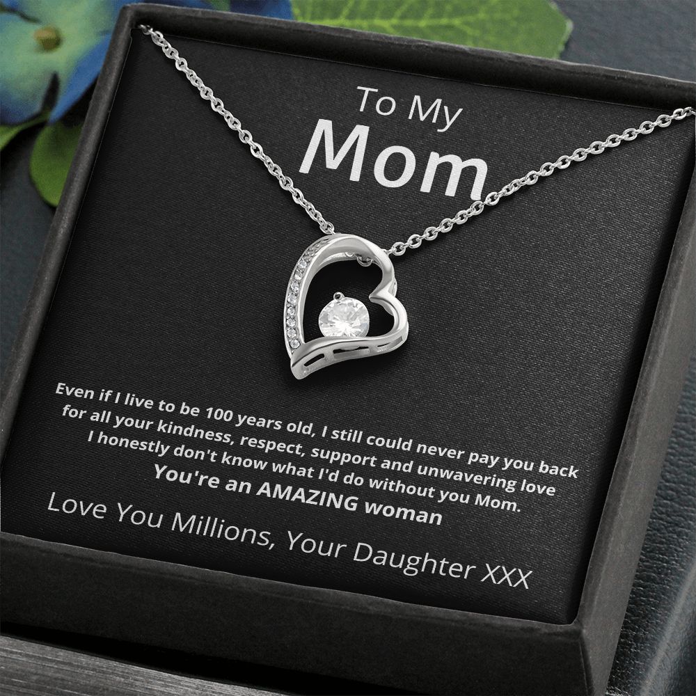 Gift For Mom From Daughter: You're an Amazing Woman Necklace